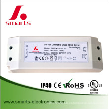 entrada 100-265vac 900ma 18 w 0-10 v / pwm controlador de potencia led regulable